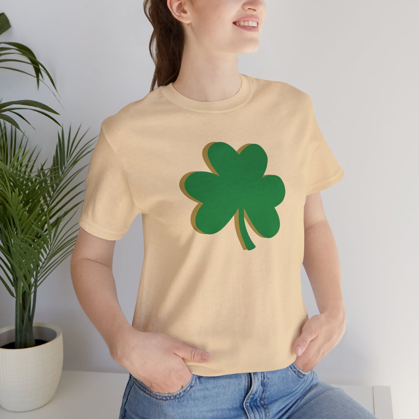 South Bend Shamrock - Green / Gold - Unisex Jersey Short Sleeve Tee