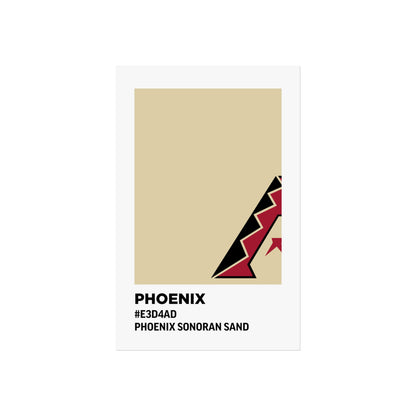 Arizona Baseball Team Paint Swatch - Phoenix - Diamondbacks - Sonoran Sand