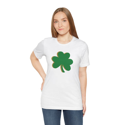 South Bend Shamrock - Green / Gold - Unisex Jersey Short Sleeve Tee