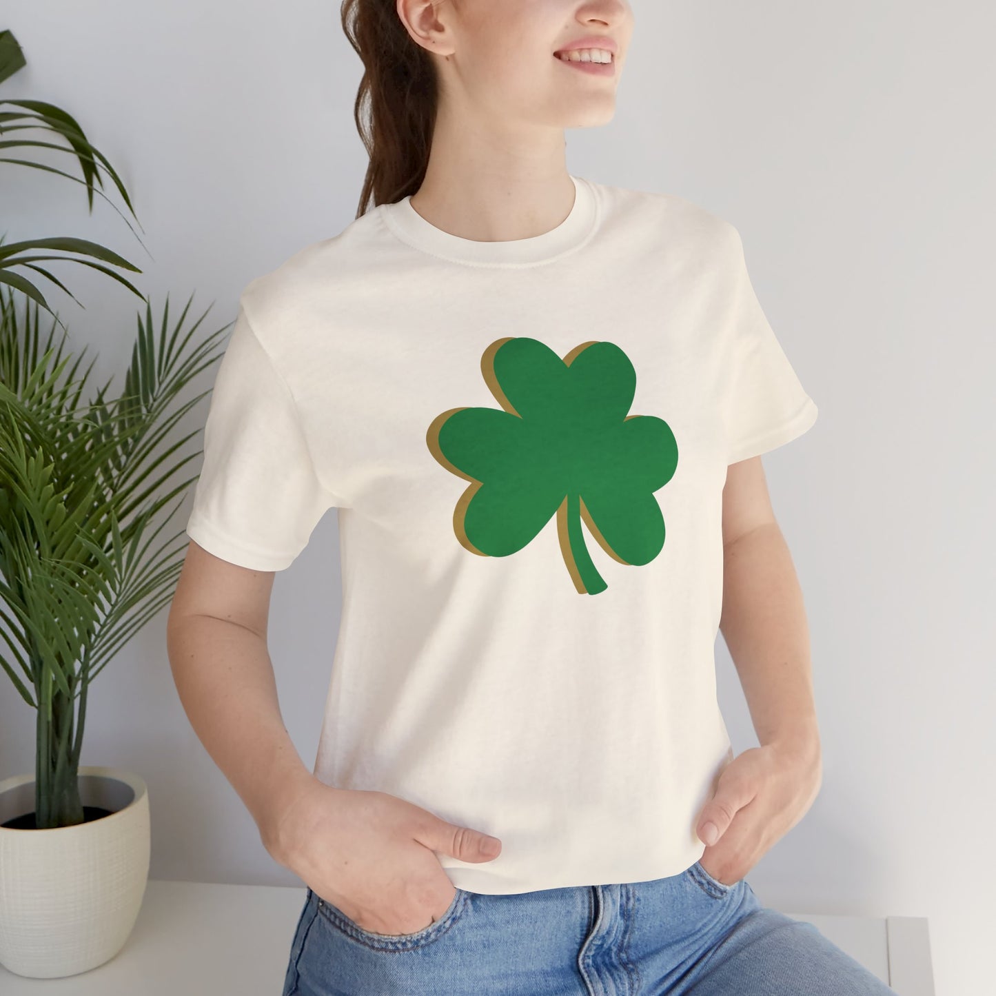 South Bend Shamrock - Green / Gold - Unisex Jersey Short Sleeve Tee