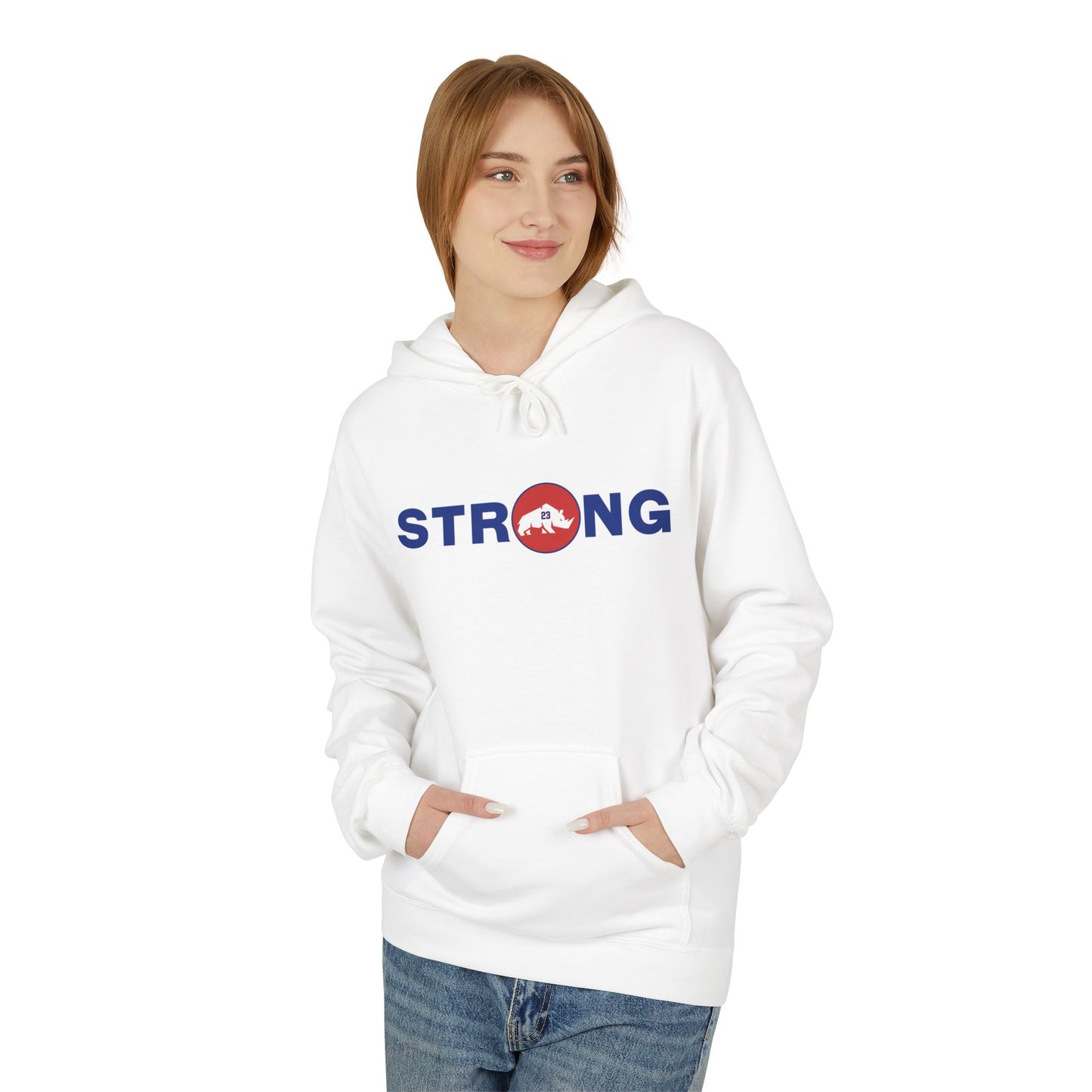 Baseball - 23 Strong | Unisex Midweight Softstyle Fleece Hoodie