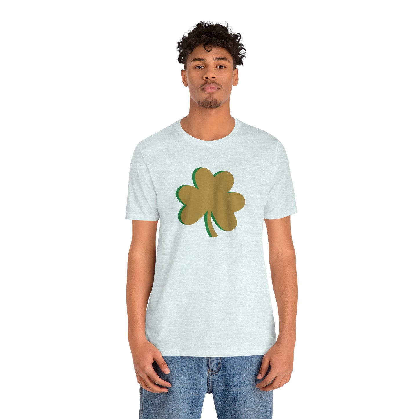 South Bend Shamrock - Gold / Green - Unisex Jersey Short Sleeve Tee