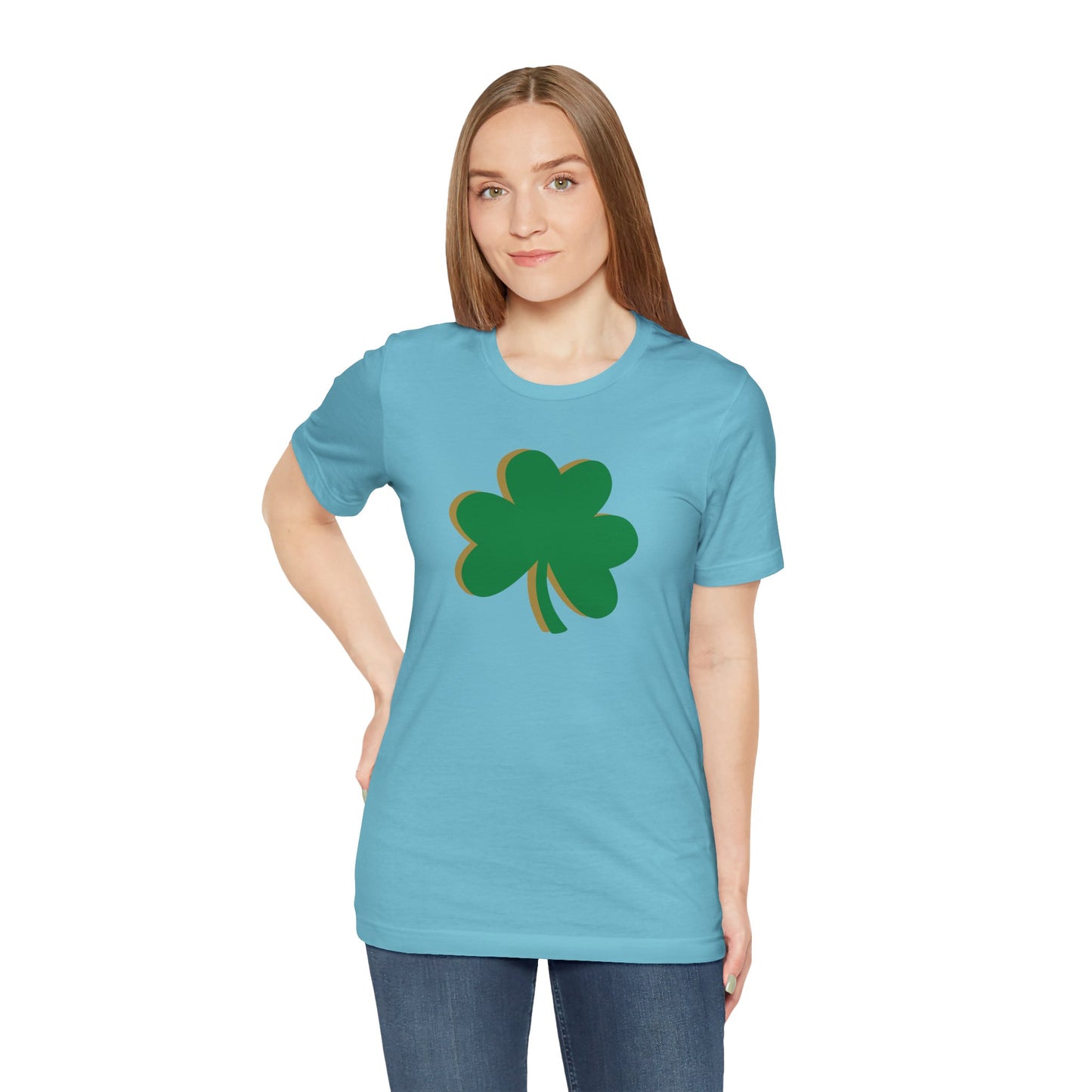 South Bend Shamrock - Green / Gold - Unisex Jersey Short Sleeve Tee