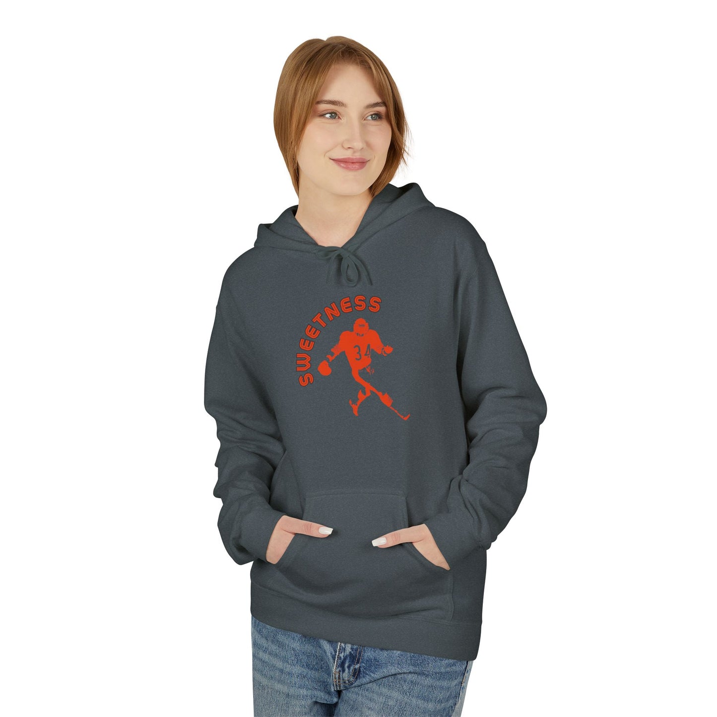 Football - Sweetness | Unisex Midweight Softstyle Fleece Hoodie