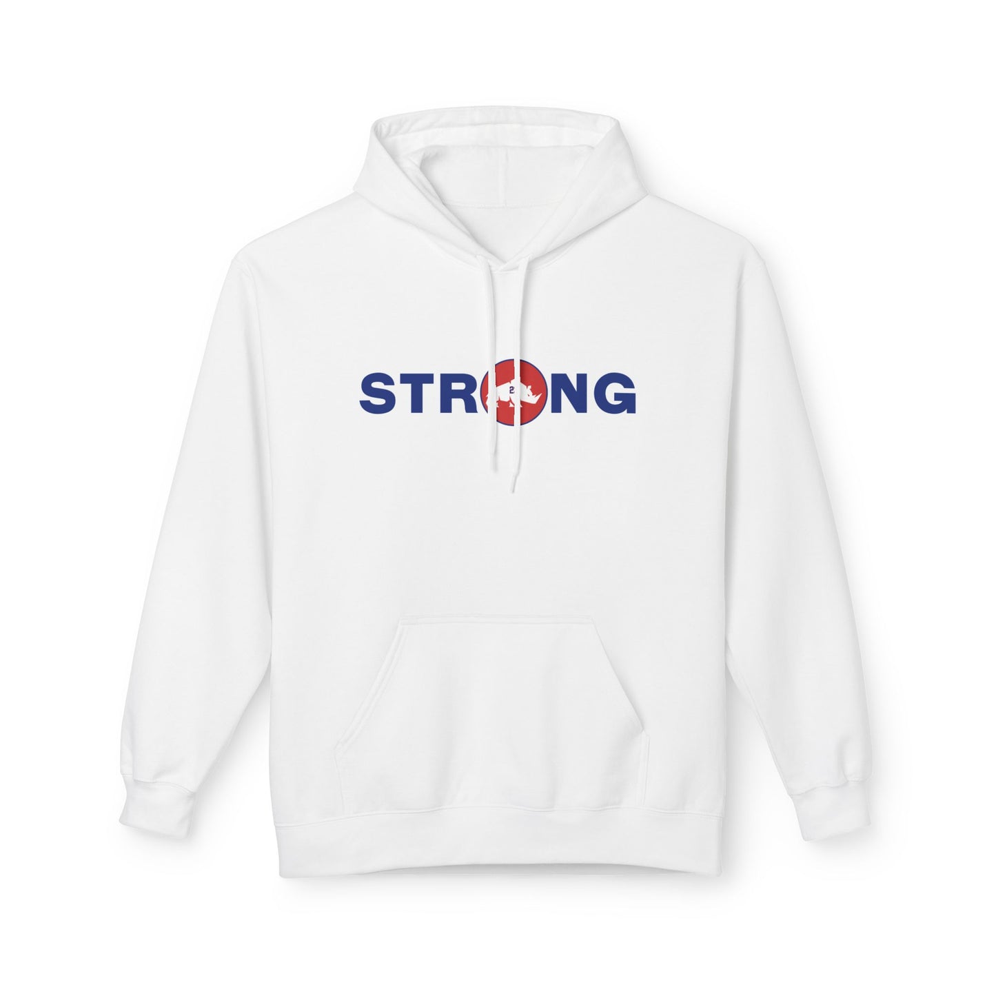 Baseball - 23 Strong | Unisex Midweight Softstyle Fleece Hoodie