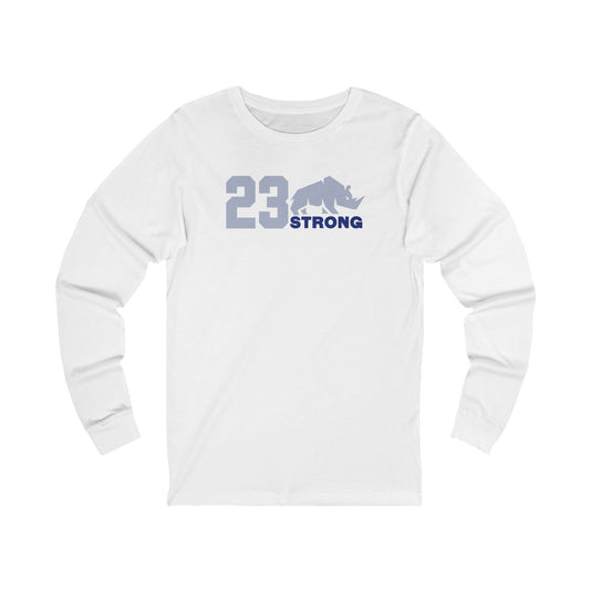 Baseball - 23 Strong | Unisex Jersey Long Sleeve Tee