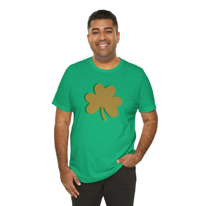 South Bend Shamrock - Gold / Green - Unisex Jersey Short Sleeve Tee