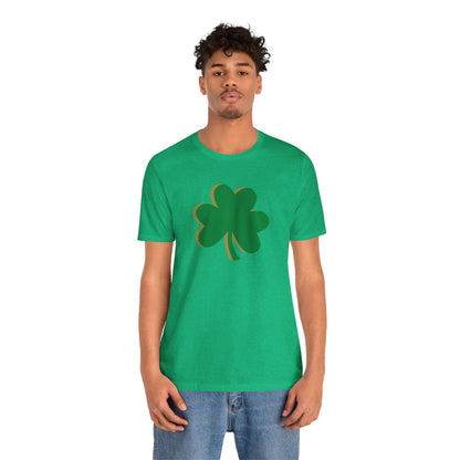 South Bend Shamrock - Green / Gold - Unisex Jersey Short Sleeve Tee