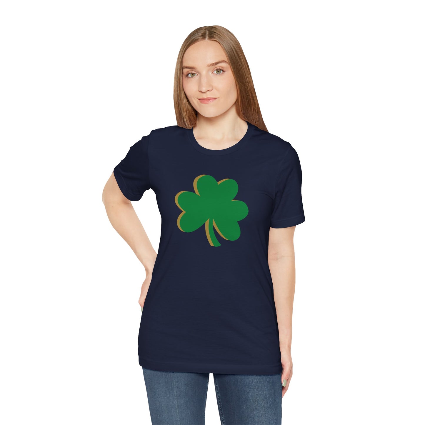 South Bend Shamrock - Green / Gold - Unisex Jersey Short Sleeve Tee