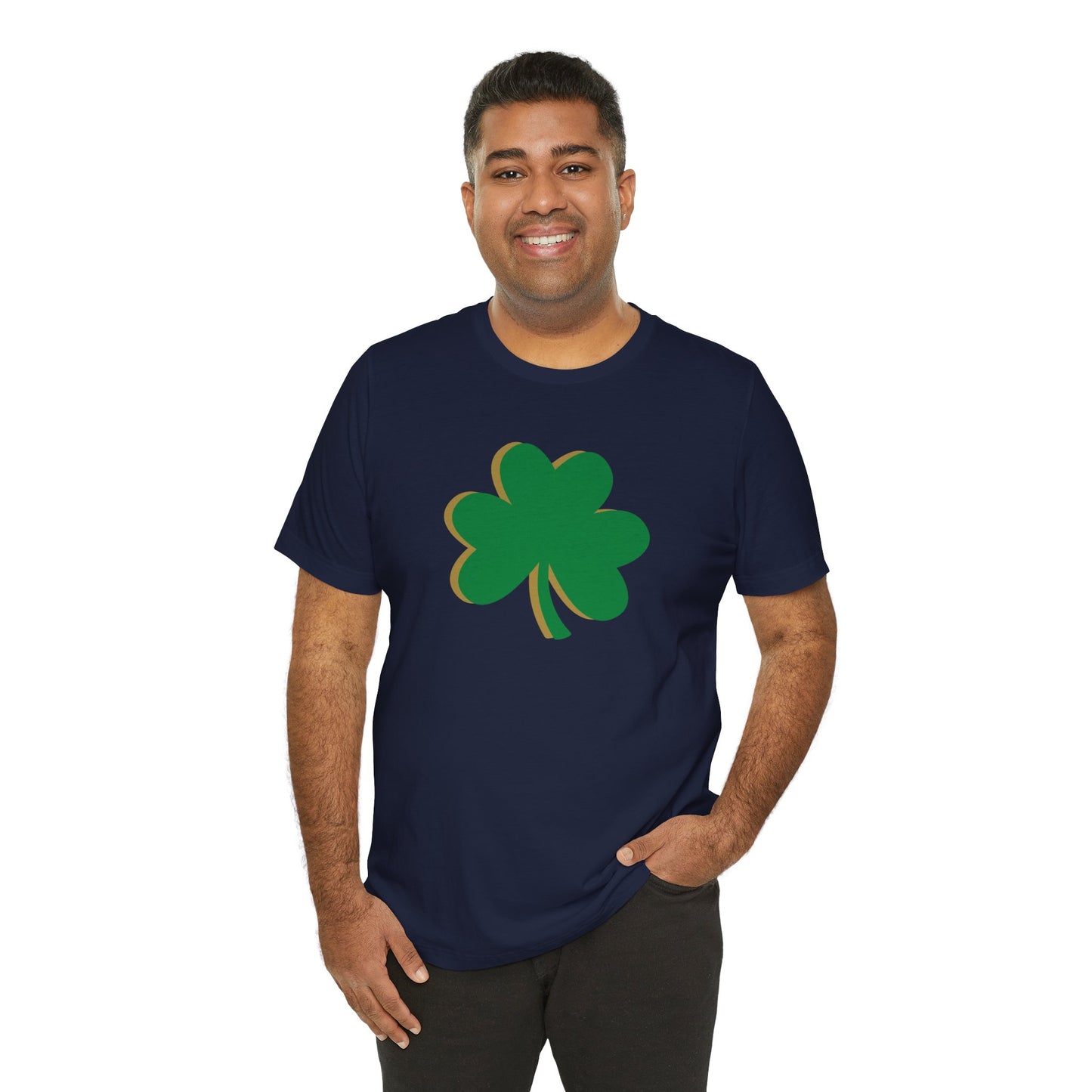 South Bend Shamrock - Green / Gold - Unisex Jersey Short Sleeve Tee