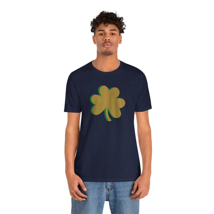 South Bend Shamrock - Gold / Green - Unisex Jersey Short Sleeve Tee