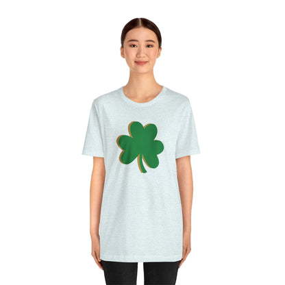 South Bend Shamrock - Green / Gold - Unisex Jersey Short Sleeve Tee