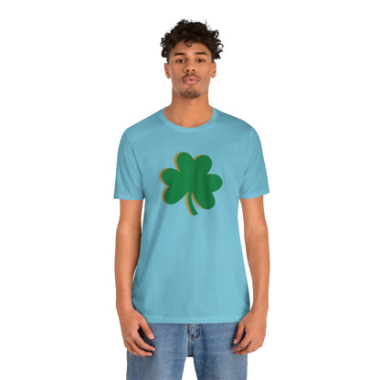 South Bend Shamrock - Green / Gold - Unisex Jersey Short Sleeve Tee