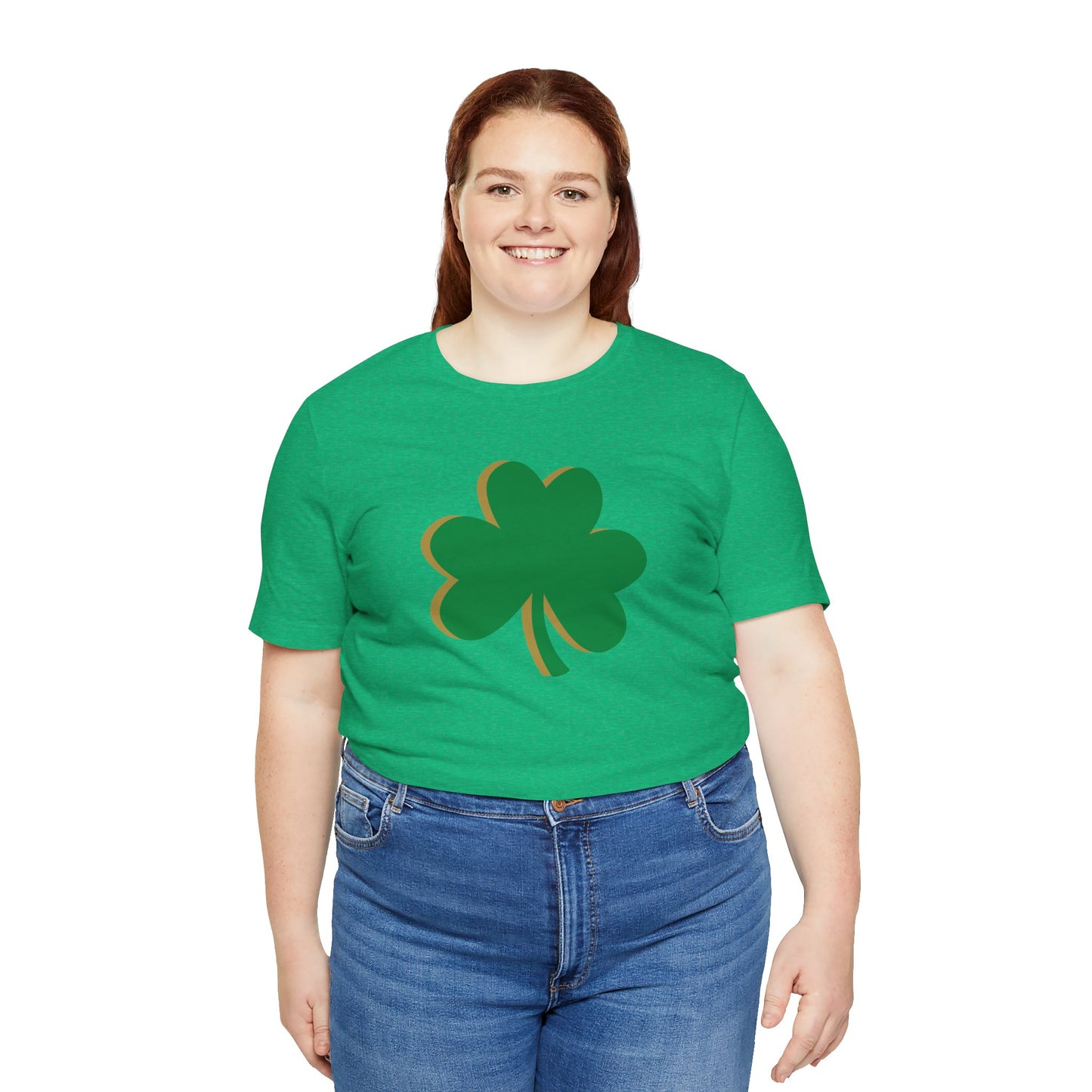 South Bend Shamrock - Green / Gold - Unisex Jersey Short Sleeve Tee