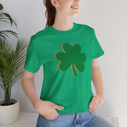 South Bend Shamrock - Green / Gold - Unisex Jersey Short Sleeve Tee