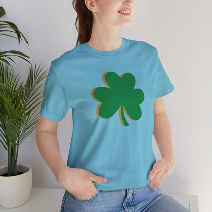 South Bend Shamrock - Green / Gold - Unisex Jersey Short Sleeve Tee