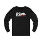 Baseball - 23 Strong | Unisex Jersey Long Sleeve Tee