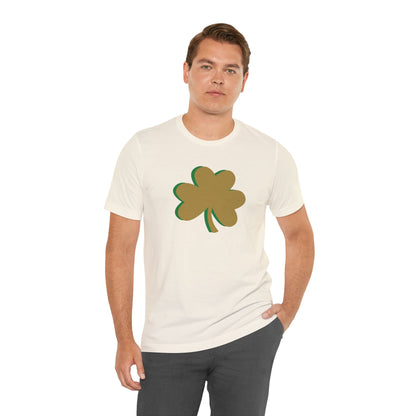 South Bend Shamrock - Gold / Green - Unisex Jersey Short Sleeve Tee