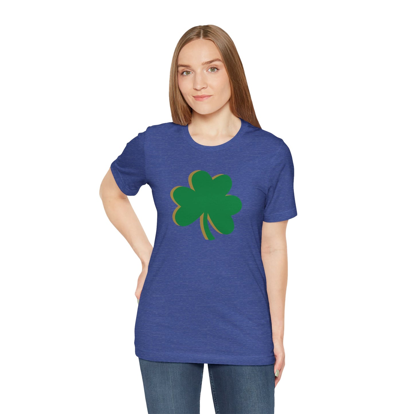 South Bend Shamrock - Green / Gold - Unisex Jersey Short Sleeve Tee