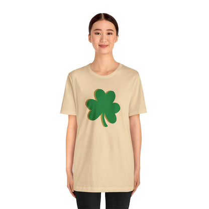 South Bend Shamrock - Green / Gold - Unisex Jersey Short Sleeve Tee