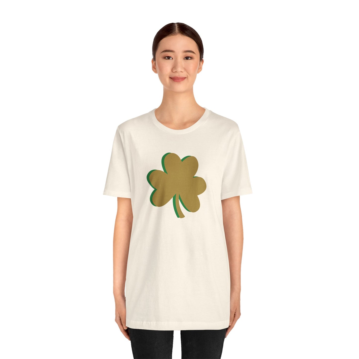 South Bend Shamrock - Gold / Green - Unisex Jersey Short Sleeve Tee