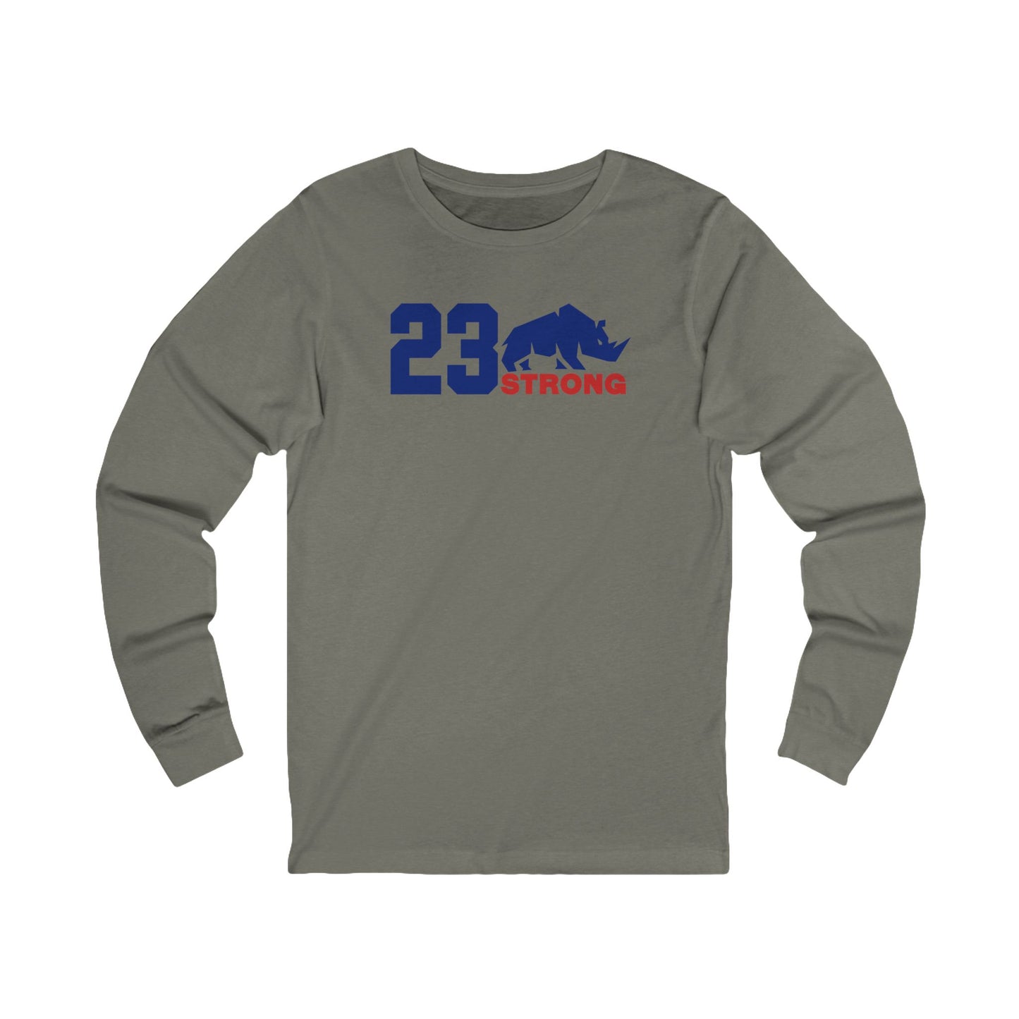 Baseball - 23 Strong | Unisex Jersey Long Sleeve Tee