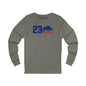 Baseball - 23 Strong | Unisex Jersey Long Sleeve Tee