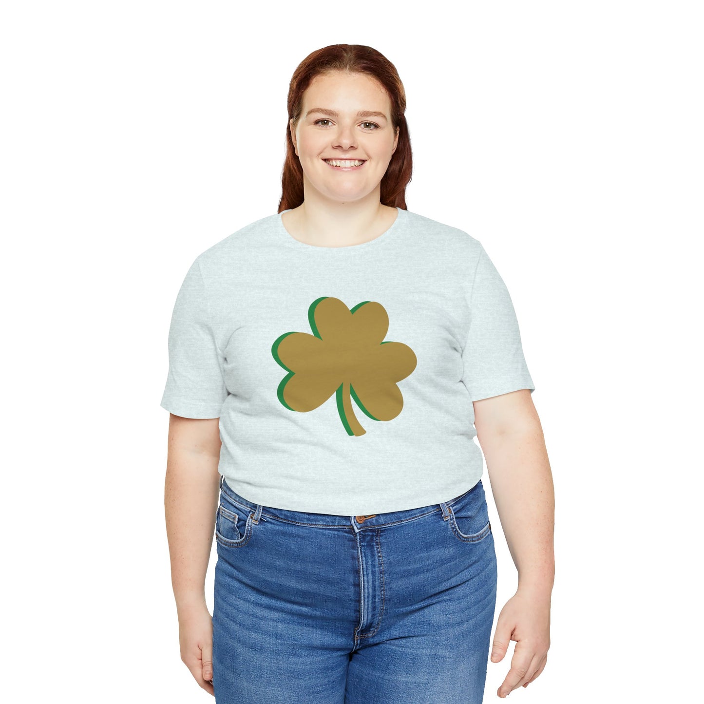 South Bend Shamrock - Gold / Green - Unisex Jersey Short Sleeve Tee