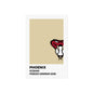 Arizona Baseball Team Paint Swatch - Phoenix - Diamondbacks - Sonoran Sand