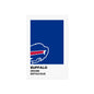 Buffalo Professional Football Team Paint Swatch - Primary Logo Buffalo Blue