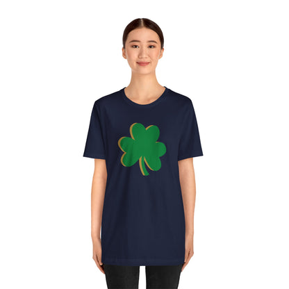 South Bend Shamrock - Green / Gold - Unisex Jersey Short Sleeve Tee