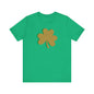 South Bend Shamrock - Gold / Green - Unisex Jersey Short Sleeve Tee