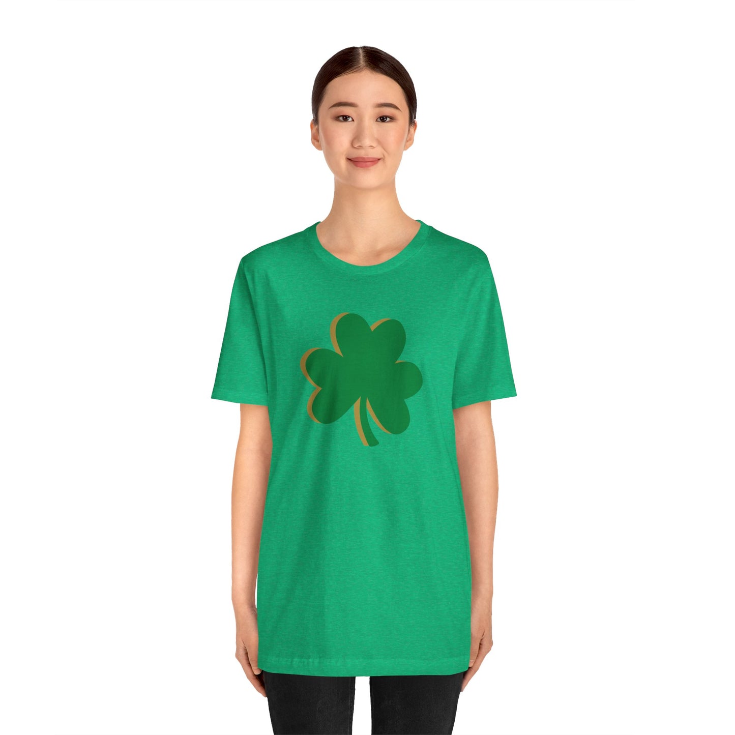 South Bend Shamrock - Green / Gold - Unisex Jersey Short Sleeve Tee