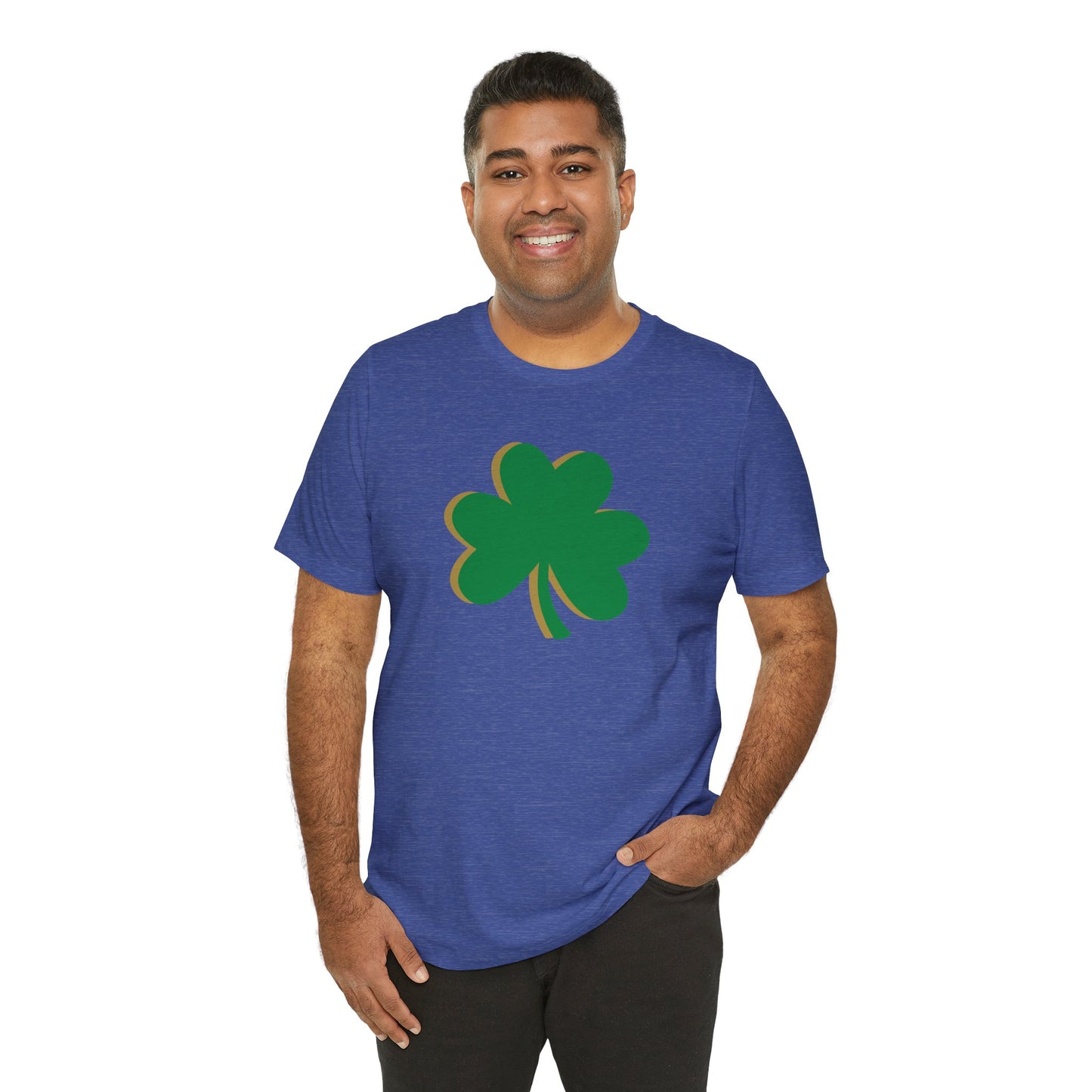 South Bend Shamrock - Green / Gold - Unisex Jersey Short Sleeve Tee