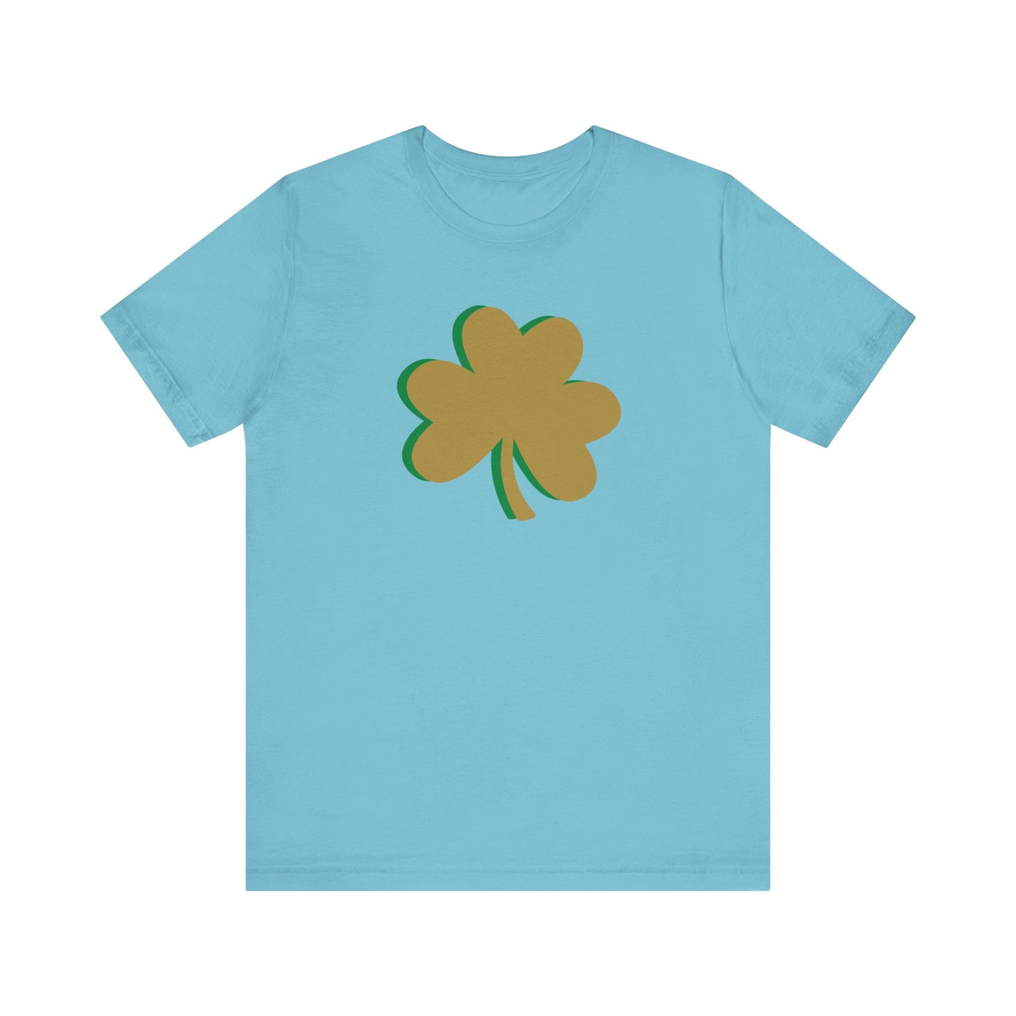 South Bend Shamrock - Gold / Green - Unisex Jersey Short Sleeve Tee