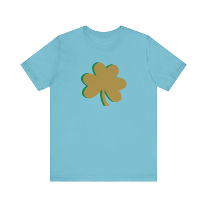 South Bend Shamrock - Gold / Green - Unisex Jersey Short Sleeve Tee