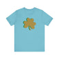 South Bend Shamrock - Gold / Green - Unisex Jersey Short Sleeve Tee