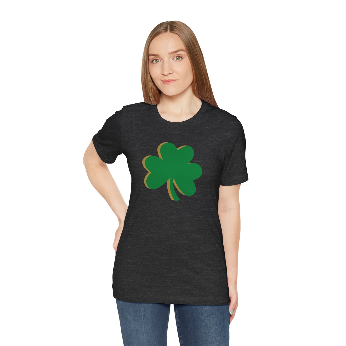 South Bend Shamrock - Green / Gold - Unisex Jersey Short Sleeve Tee