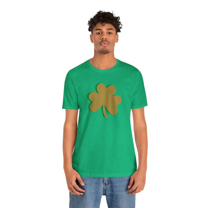 South Bend Shamrock - Gold / Green - Unisex Jersey Short Sleeve Tee