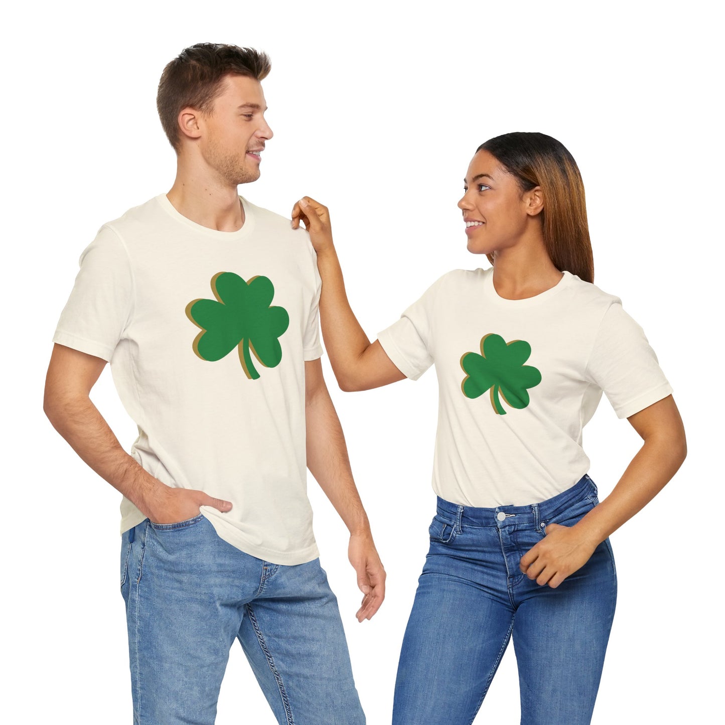 South Bend Shamrock - Green / Gold - Unisex Jersey Short Sleeve Tee