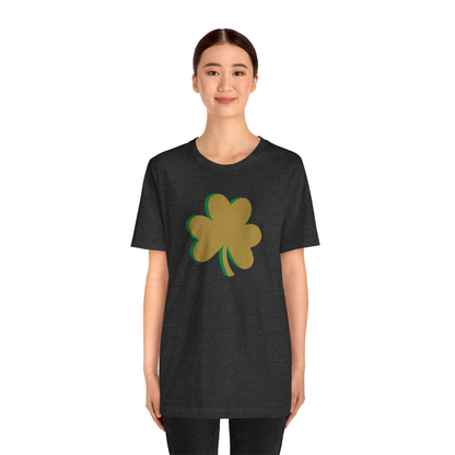 South Bend Shamrock - Gold / Green - Unisex Jersey Short Sleeve Tee