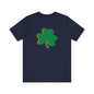 South Bend Shamrock - Green / Gold - Unisex Jersey Short Sleeve Tee