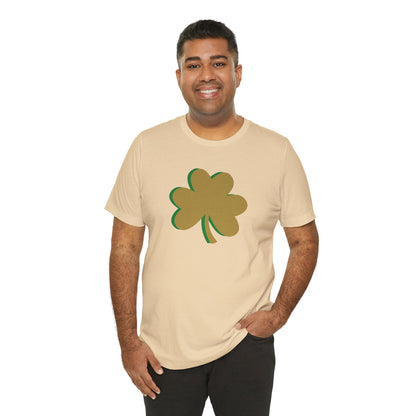 South Bend Shamrock - Gold / Green - Unisex Jersey Short Sleeve Tee