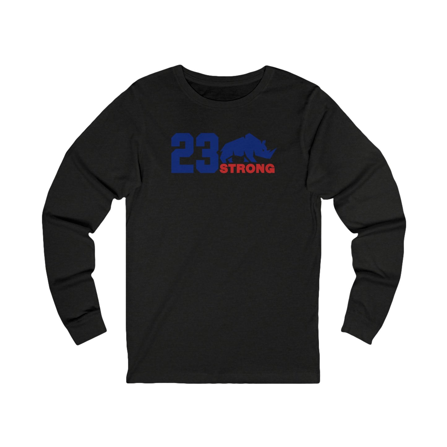 Baseball - 23 Strong | Unisex Jersey Long Sleeve Tee