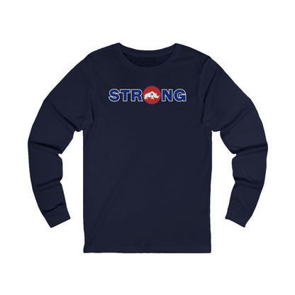 Baseball - 23 Strong | Unisex Jersey Long Sleeve Tee