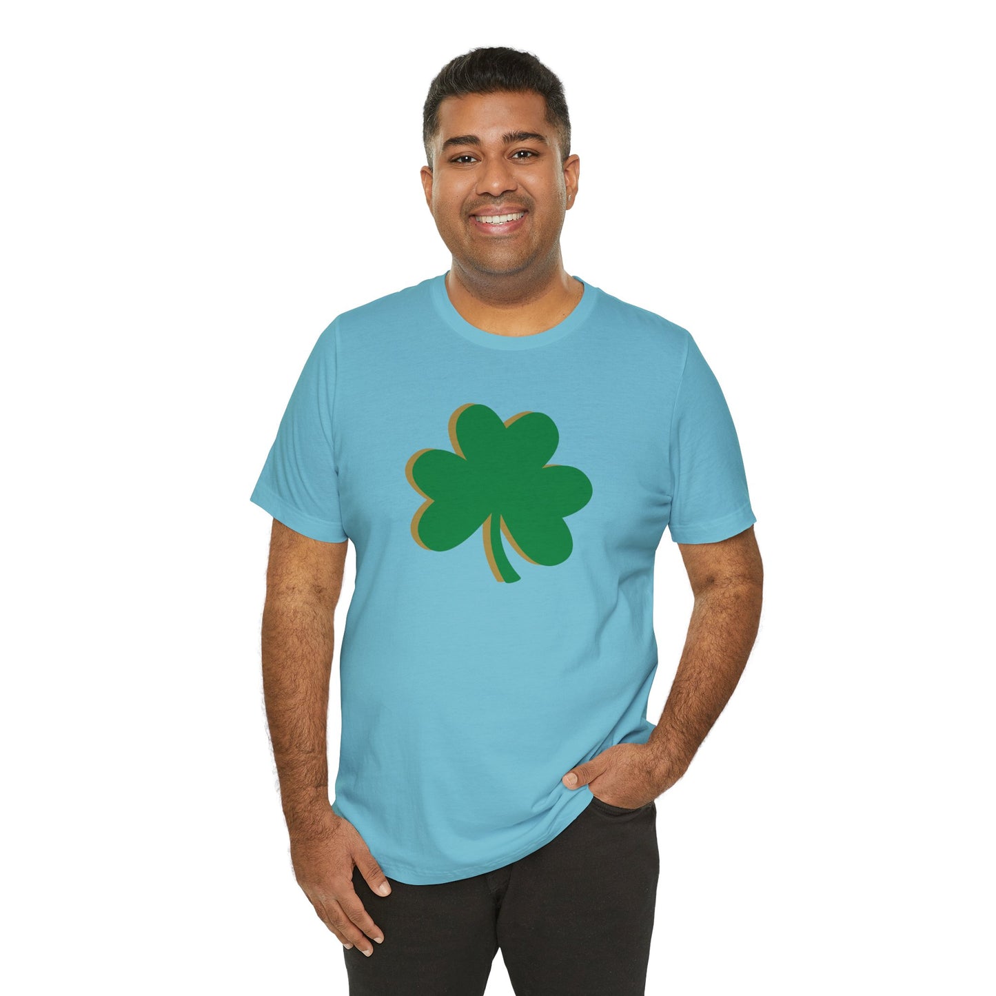 South Bend Shamrock - Green / Gold - Unisex Jersey Short Sleeve Tee