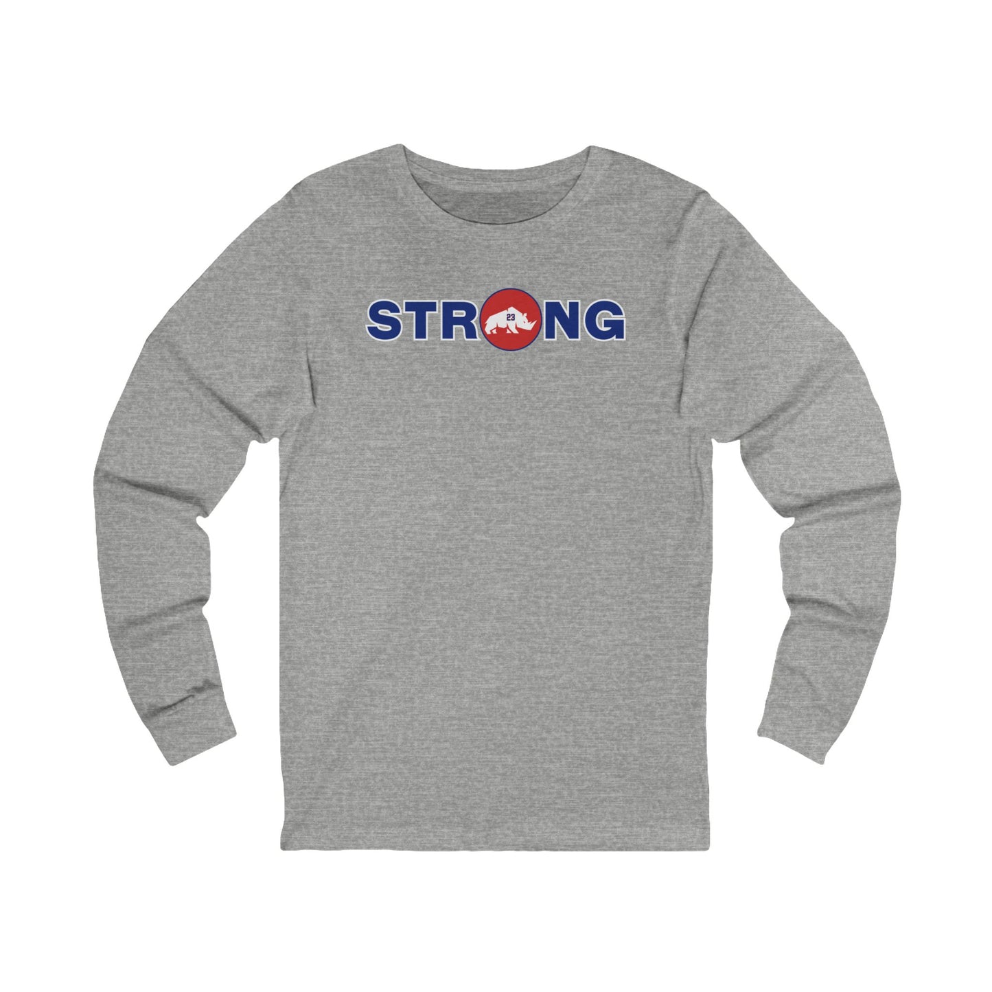 Baseball - 23 Strong | Unisex Jersey Long Sleeve Tee