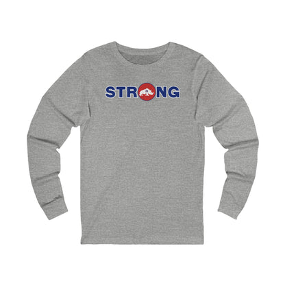 Baseball - 23 Strong | Unisex Jersey Long Sleeve Tee