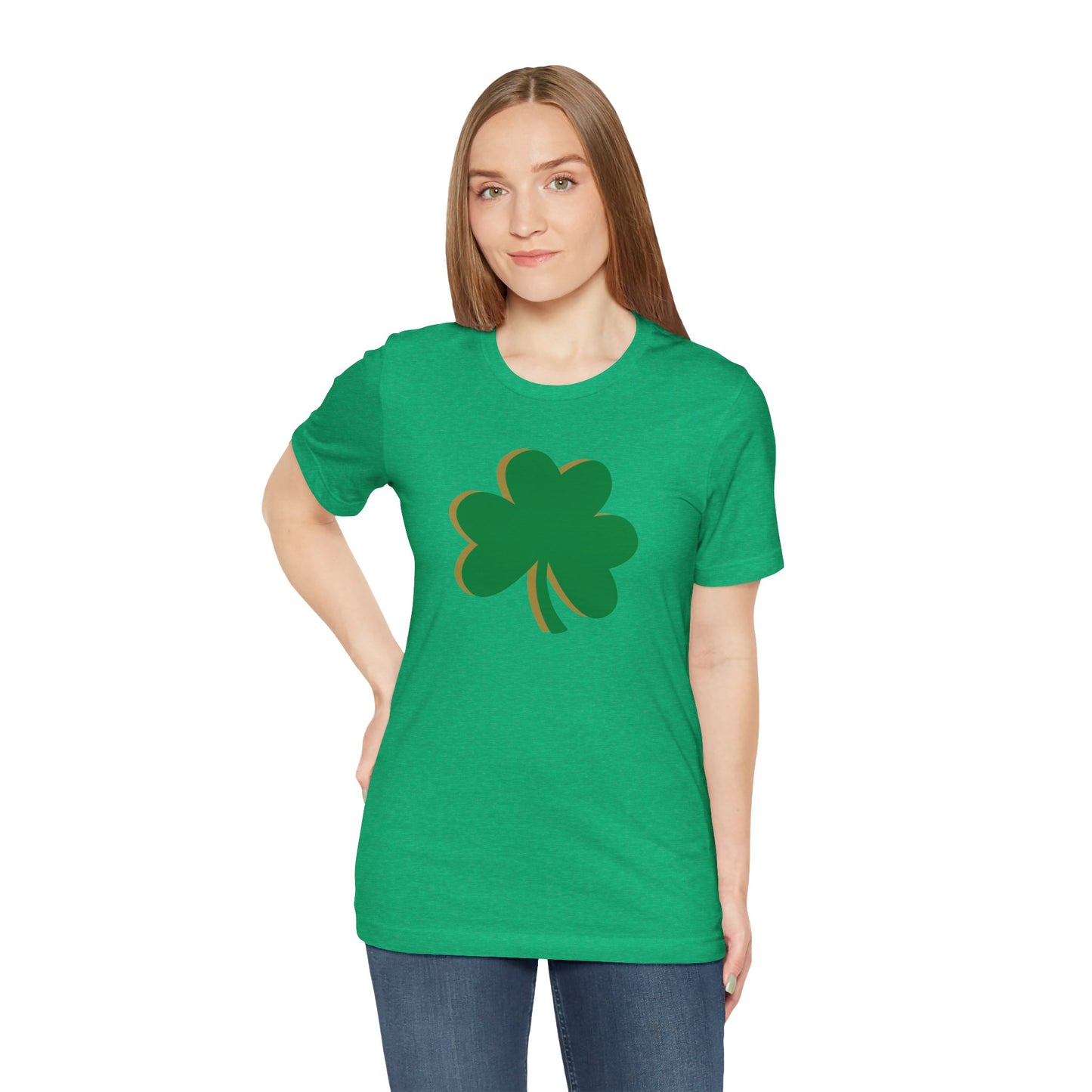 South Bend Shamrock - Green / Gold - Unisex Jersey Short Sleeve Tee