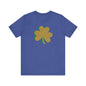 South Bend Shamrock - Gold / Green - Unisex Jersey Short Sleeve Tee